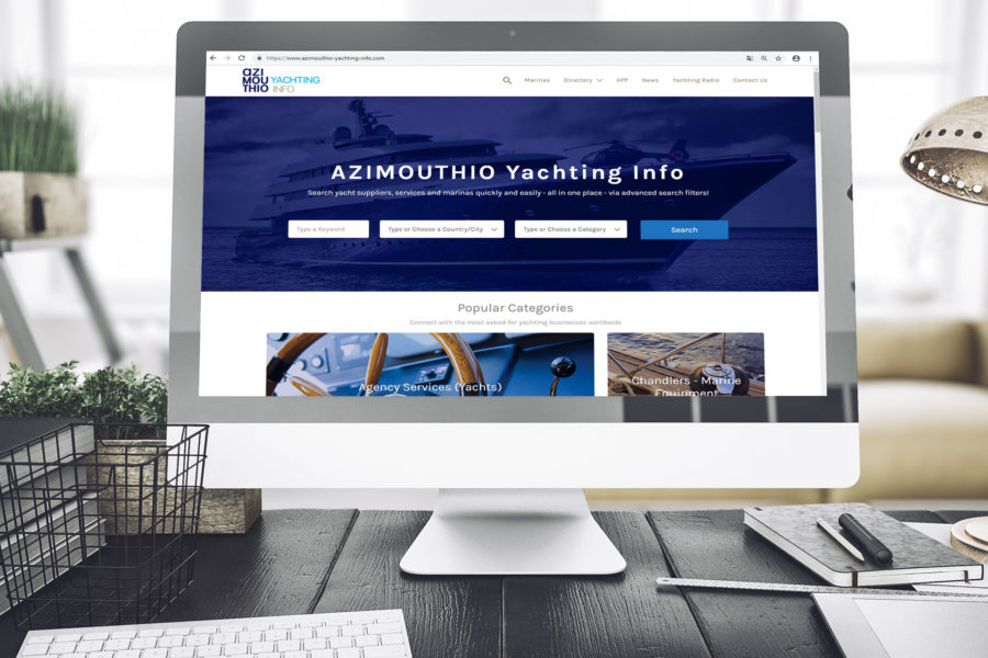 Web Design – Azimouthio Yachting Info Directory