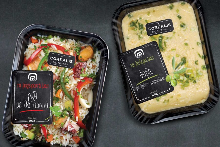 Packaging Design Corealis Ready Meals