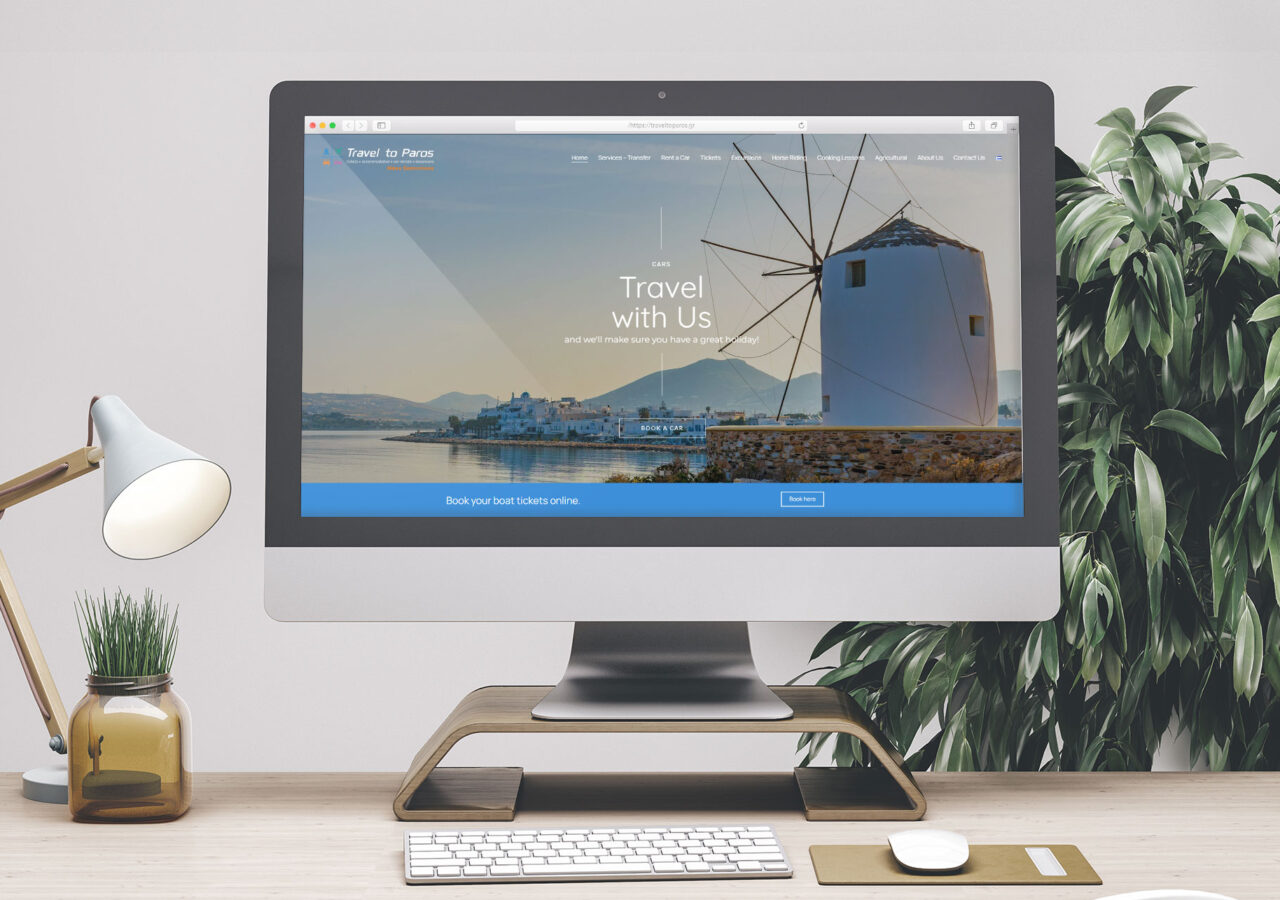Website Travel to Paros Κατασκευή Premium Ιστοσελίδων, Σχεδιασμός ιστοσελίδων, Web design, Σχεδιασμός Website hosting, Υποστήριξη