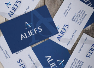 Aliefs Visit Cards