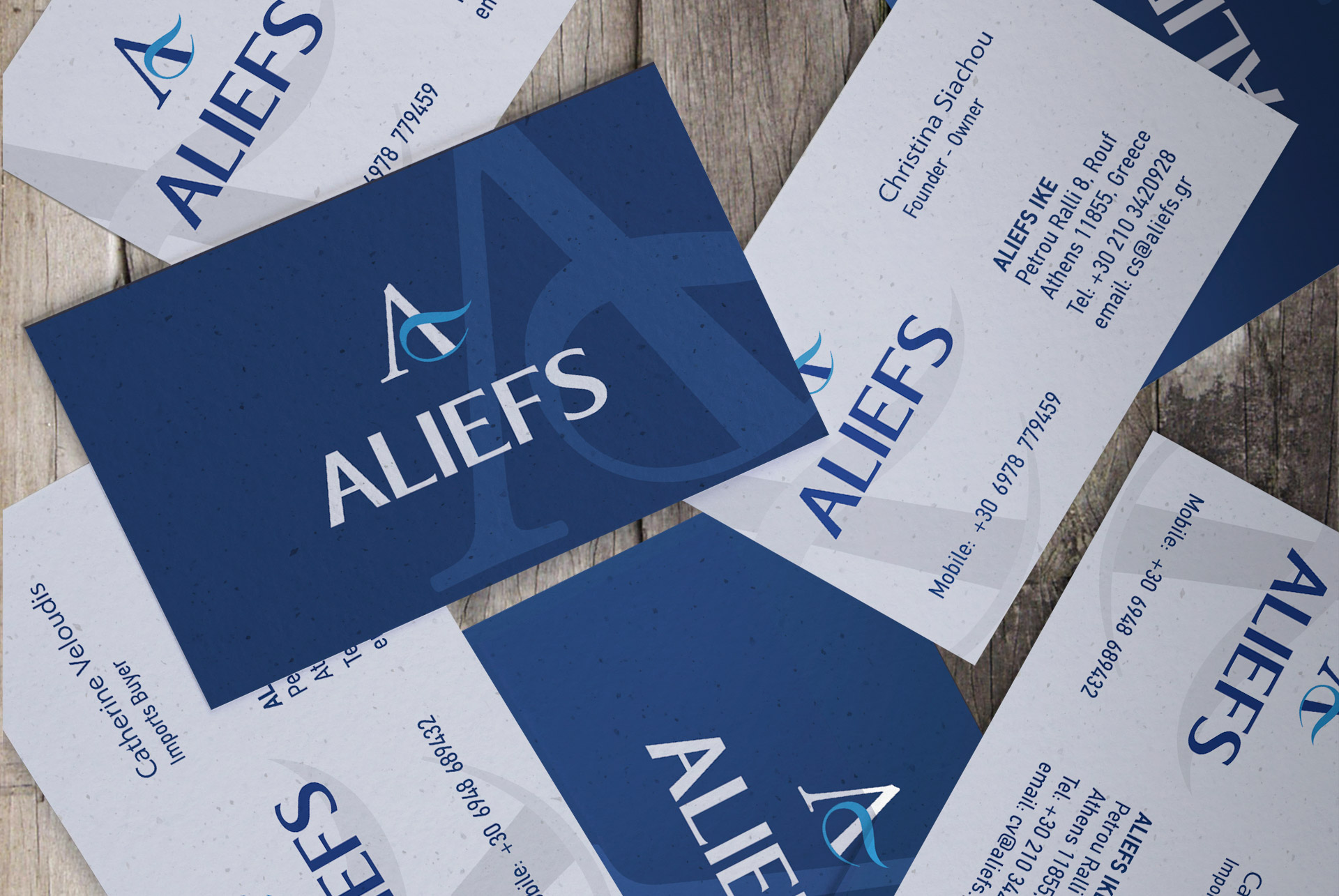 Aliefs Visit Cards