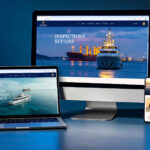 GK Nautica website design by OCTO adv displayed on desktop laptop and mobile devices