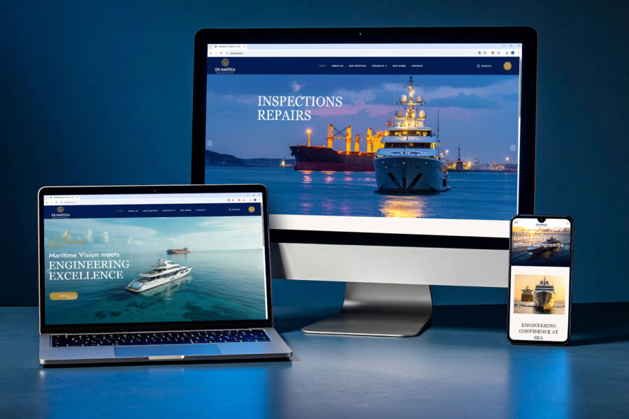 GK Nautica Website Design