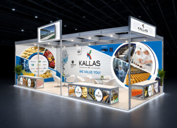 Artworks for KALLAS Exhibition Stand