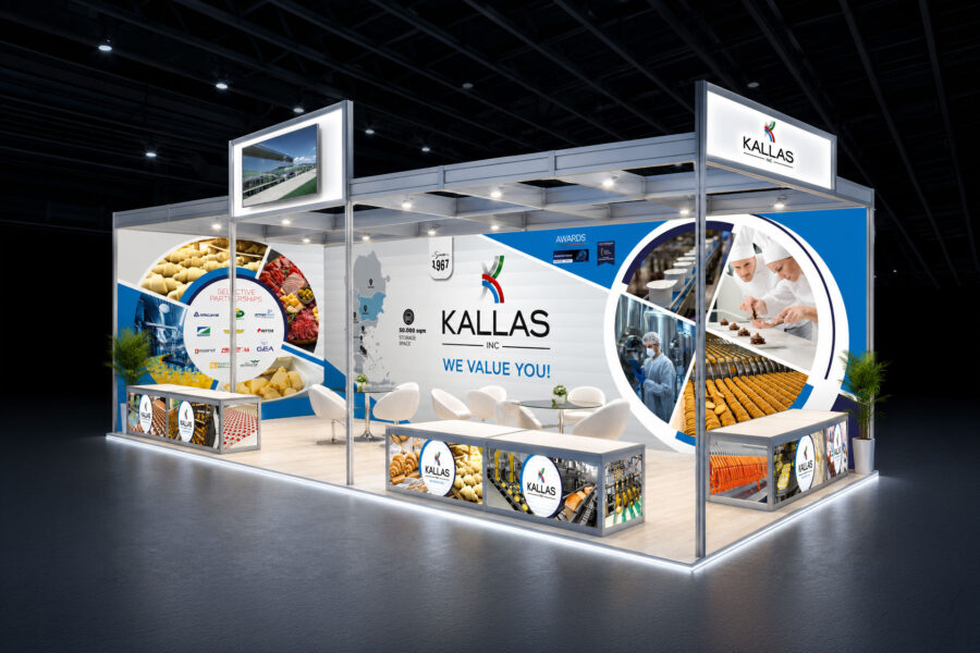 Artworks for KALLAS Exhibition Stand