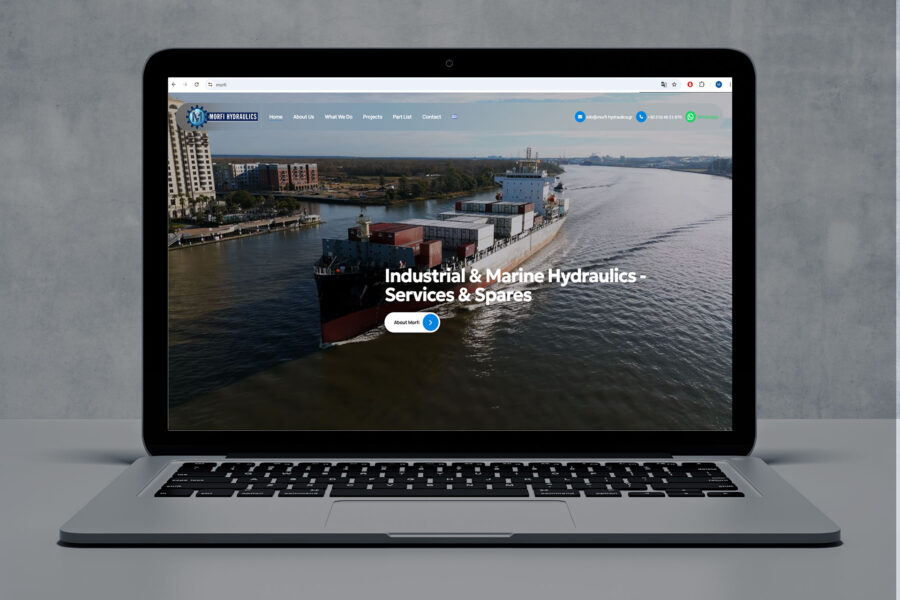 Website Morfi Hydraulics