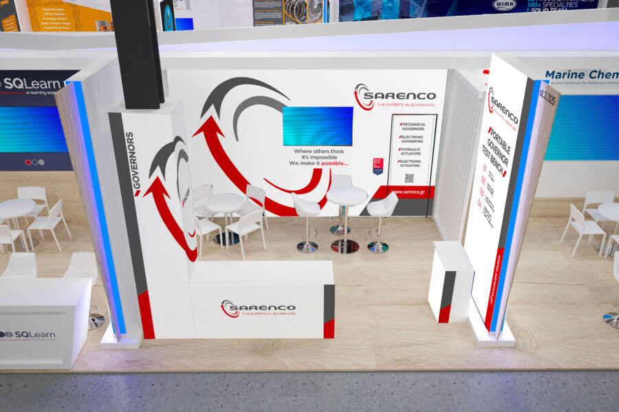 Sarenco Exhibition Stand